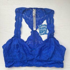 Free People Blue Galloon Racerback Bralette